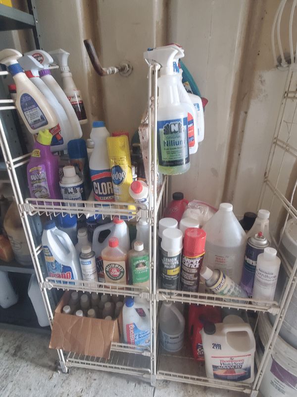 household cleaners