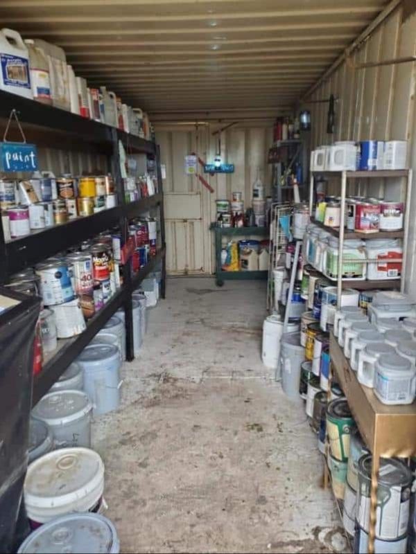 household waste paint